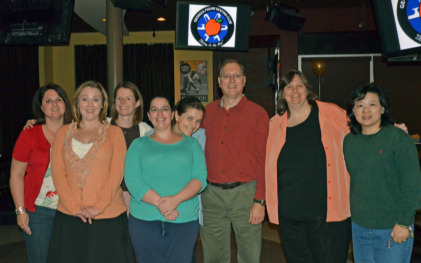Board Members at Year End Party